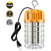 LED Temporary Job Site Lighting 125W 5000K Portable Construction Workshop Light