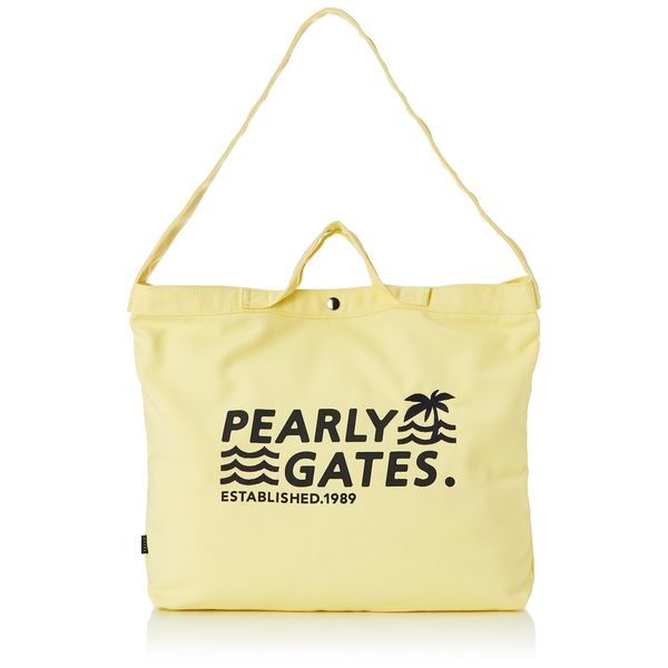 Parly Gates 053-3181504 Tote Bag [Pale Color Series] (2-Way Specification) / Golf, 060_pale yellow