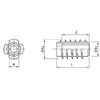 3-watt Onime-N(Medium Type 6 X 33
