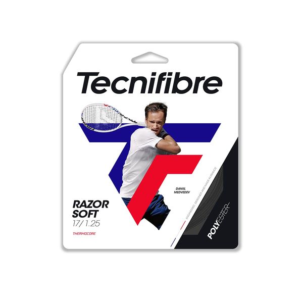 Technifibre 04GRAS125N Tennis String RAZOR SOFT 125 Lasersoft 125 Mono String