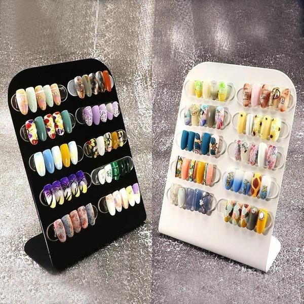 Nail Art Metal Display Board Magnetic Art Board 2 Types (WA3B1F4)