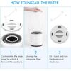 MOOKA Official Replacement HEPA Filter for B-D02L Air Purifier (1-PACK)
