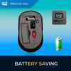 iMouse S50 Wireless Mini Mouse - 24GHz RF Technology, 1200 DPI Optical Sensor, USB Interface, Compact and Portable Design with Auto Sleep Mode (Blue)