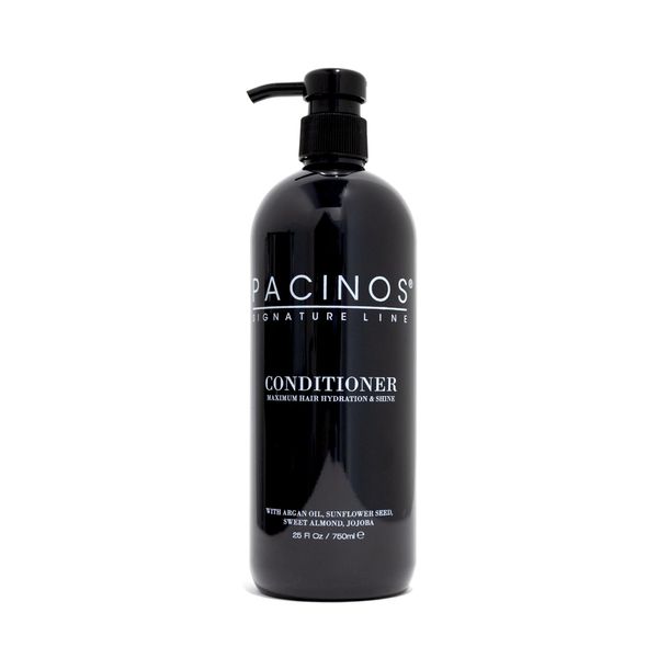 Pacinos Conditioner - Moisturize & Control Frizz - Water Based Formula - Argan Oil, Sunflower Seed, Sweet Almond & Jojoba Essential Oil