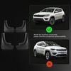 4x Splash Guards Mud Flaps Mudguards for Jeep Compass 2017-2023 suv Rear & Front