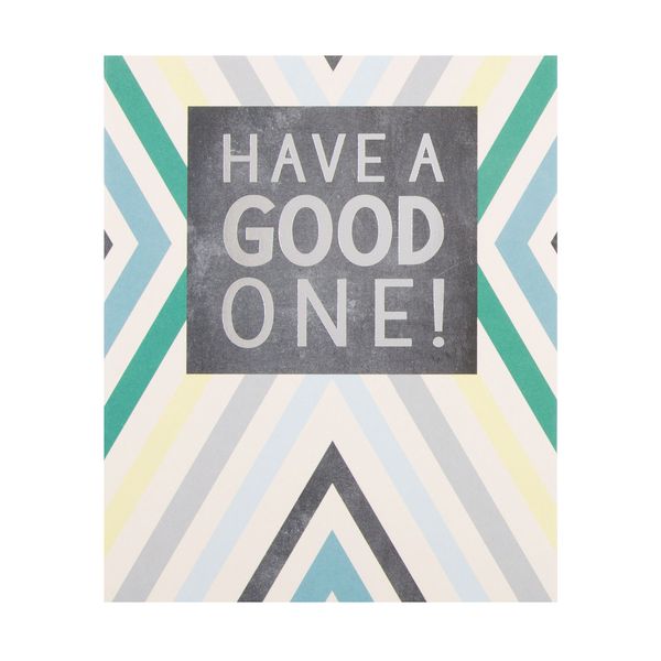 Hallmark Birthday Card for Him - Contemporary 'Have a Good One!' Design