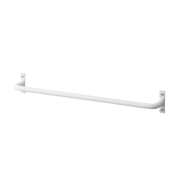 SANEI W5717-610-W Towel Rack, Iron Bar, 24.0 inches (610 mm), White