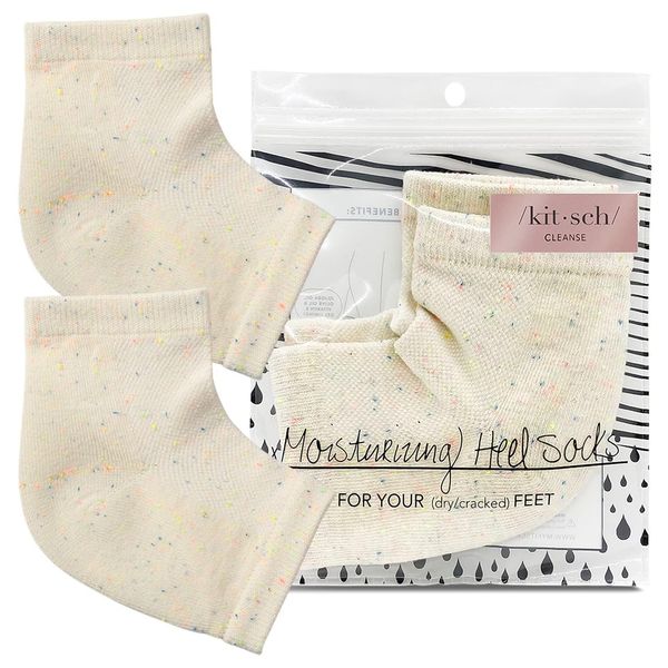 Kitsch Moisturizing Spa Socks | Moisturizing | for Heels & Feet - Holiday Gift