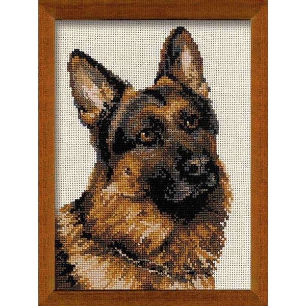 Riolis Cross Stitch Kit - 1068 - German Shepherd