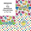 YouCustomizeIt Personalized Dinosaur Print Washcloth