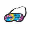 Large Tie-Dyed Sleepover Drawstring Bag With Eye Mask