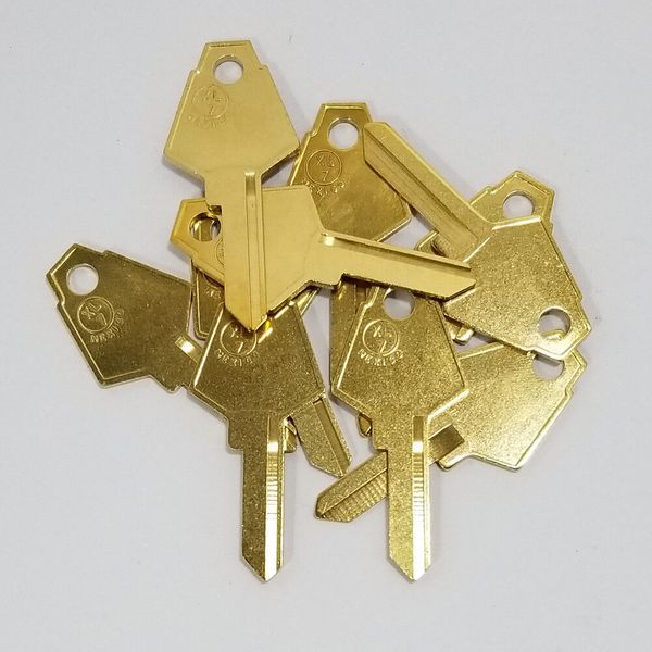 10 Mailbox Keys XL7 Key Blanks 1180S Key Blank XL-1E For XL Lock Salsbury Jensen