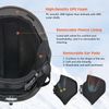Mountalk Ski Helmet (Matte White, S/48-54 cm)