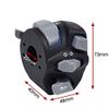 LED Motorcycle Steering Wheel Switch Combination Horn Switch Steering Switch Headlight Switch Start Switch 12V 22mm Handlebar for Motorcycle