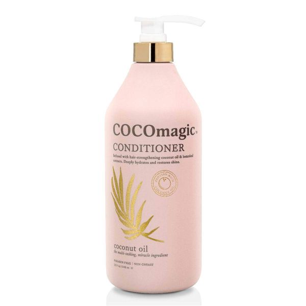 CocoMagic Hydration Moisturizing Conditioner | Coconut Oil and Botanical Extracts | Strengthen, Restore Softness and Shine | Paraben Free, Cruelty Free, Made in USA (32 oz) White
