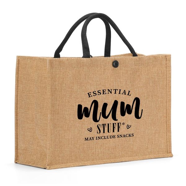 Mum Gifts Aesthetic Funny Tote Bag Mom Gifts Reusable Grocery Bags Mom Birthday Gifts for Mom New Mother Mommy Mum Mama Women Friend Women Beach Bag Mothers Day Christmas Anniversary Wedding Party