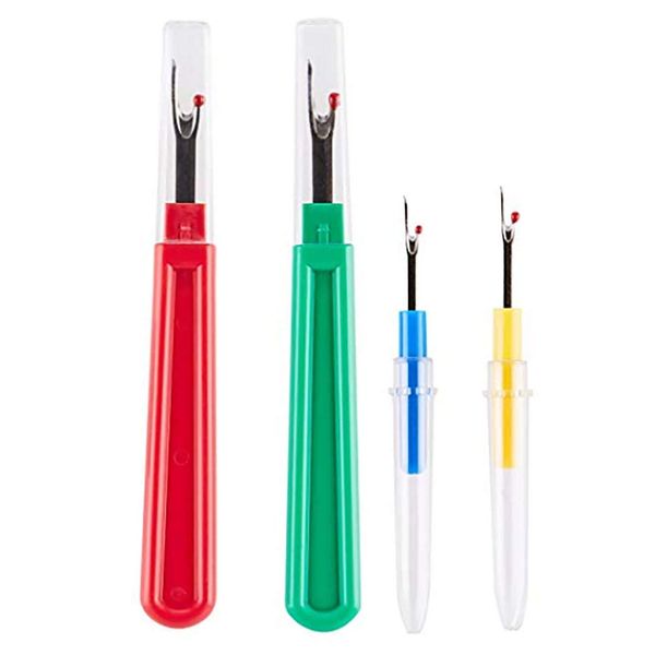 4 Pieces Seam Rippers Sewing Stitch Thread Unpicker for Quick Unpick Sewing