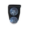 T.a.p.o C100/C110/TC60 Window Mount Bracket, Suction Cup Base, White, Indoor Camera Mounting Kit (Black Cover)