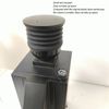 Single Dose Hopper Bellow ABS Silicone Coffee Blowing Bean Bin Coffee MG