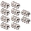 Externally Threaded Insert, Self Tapping Thread Insert Male Thread Extension Tool 12mm M5 X 0.8mm Male Thread M8 X 1.25mm Length 12mm