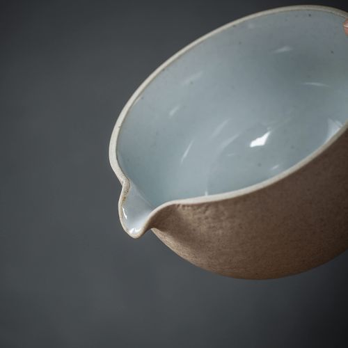 TEANAGOO Japanese Natural Rock Texture Matcha Bowl with Whisk Holder, 18 OZ. K12, Dk.grey, Chawan Matcha Tea Bowl, Ceramic Bowl, Tea Bowls for Matcha, Chawan, Traditional Ceremonial Accessories