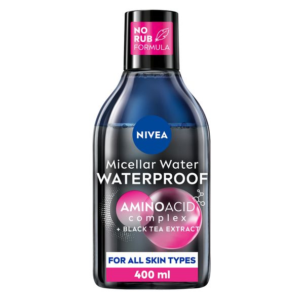 NIVEA MicellAIR Professional Micellar Water Make-Up Remover (400ml), Eye Make Up Remover, Skin Cleanser, Professional Make Up Remover, NIVEA Micellar Water