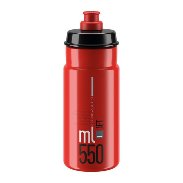 Elite S.R.L. Jet Trinkflasche Rot/Grau Einheitsgröße