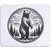 Azeeda 'Standing Bear' Mouse Mat/Desk Pad (MO00030205)