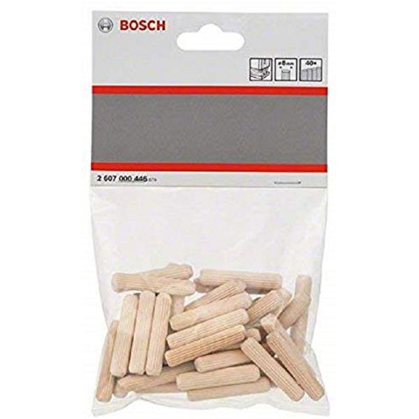 Bosch Accessories Wooden Dowel, Beige, 2607000446