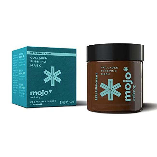 Collagen Sleeping Mask by Mojo Night Cream Face Moisturizer for Dry