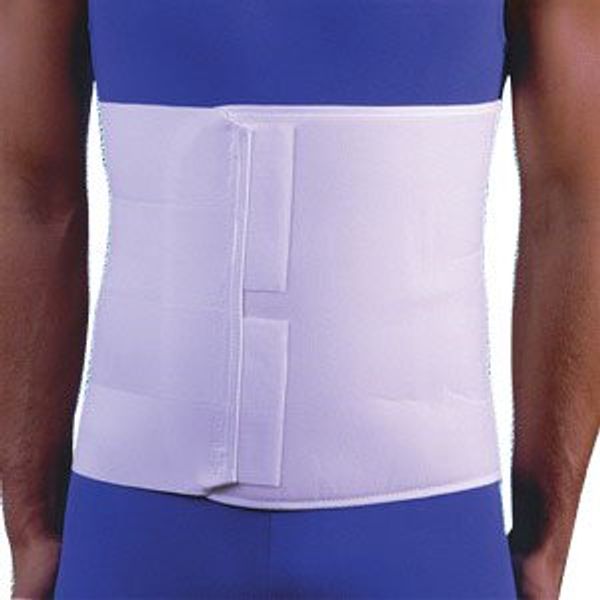 ReliaMed 4-Panel Abdominal Binder, Adjustable Closure, 12 Inch Wide, 30-45 Inch Waist -1/Each