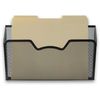 3 Pack - SimpleHouseware Wall Mount Single Pocket File Organizer Holder, Black