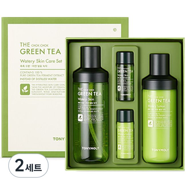 TONY MOLY The Chok Chok Green Tea Moisture Set 2