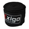 Exigo Boxing Professional Stretch Protection Hand Wraps 2.5M - Black