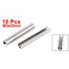 sourcing map M3 x 20 304 Edelstahl Split Spring Rolle Spannstifte 10stk.