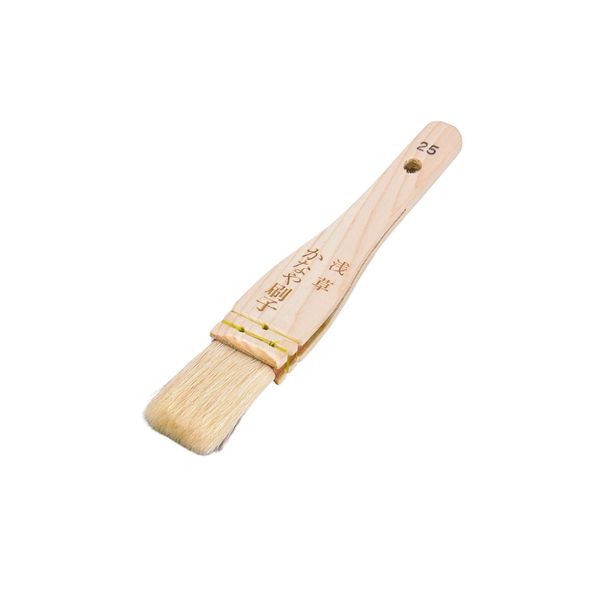 Sakai Sangyo Cooking Brush, Short Handle, 1.0 inches (25 mm), Cooking Bread, Easy to Apply Sauce, Made in Japan, For Cooking