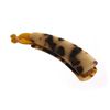 VINGTAINE H-536 Tortoise Shell Banana Clip, Small, Simple, Hair Clip, Hair Accessory