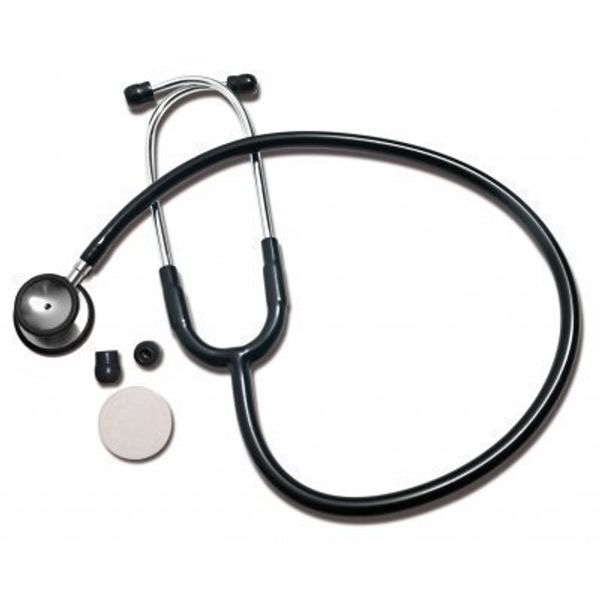 Labtron Panascope Lightweight Pediatric Stethoscope, Black, 510