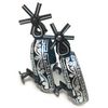 Authentic Mexican Charro Blue Spurs, Espuelas Charras Azules