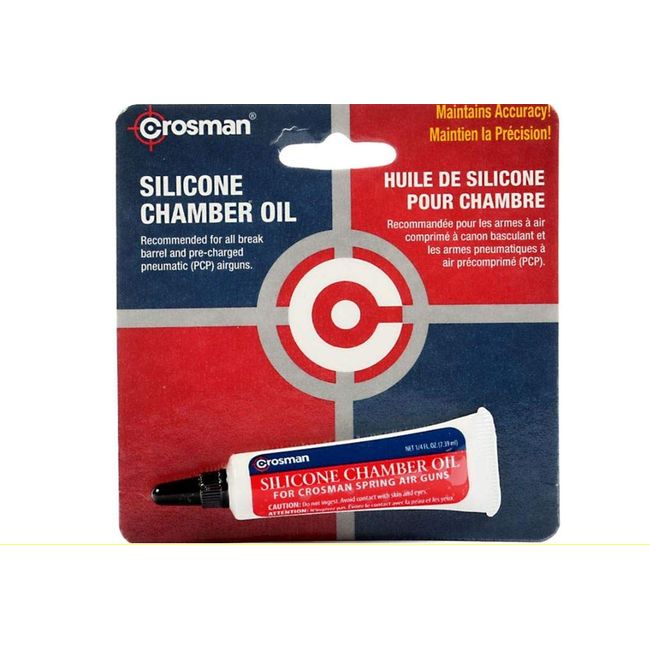 Crosman RMCOIL Silicone Chamber Oil (.25-Ounce)