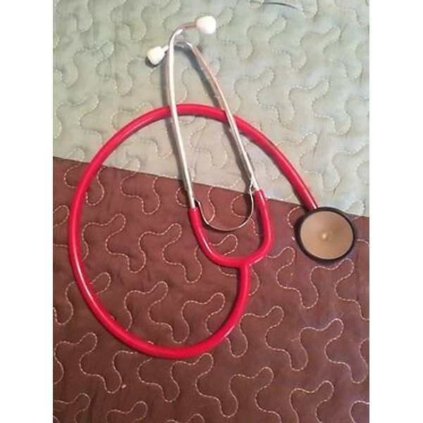 Single Head Veterinary Stethoscope Lightweight Anodized Chest Piece Livestock