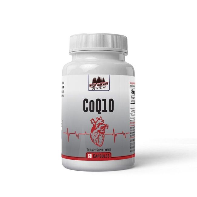 CoQ10 Capsules - 200 mg Co-Enzyme Q10 | Wild Warrior Nutrition