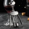 Corkscrew, Wine Bottle Opener, Professional Corkscrew - Black (Silver)