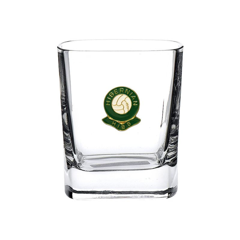 Bicchiere Mixer In Vetro Con Stemma Hibernian Football Club - 290ml