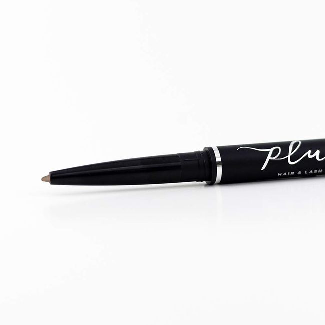 Plume - Nourish + Define Natural Brow Pencil | Clean, Plant-Based, Vegan (Ashy Daybreak)