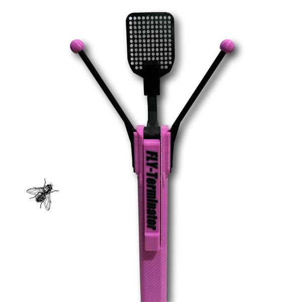 FLY-Terminator Fliegenklatsche Pink - Ladies Edition
