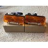 1966 CHEVELLE MALIBU Parking Light Lamp Assembly Amber Pair