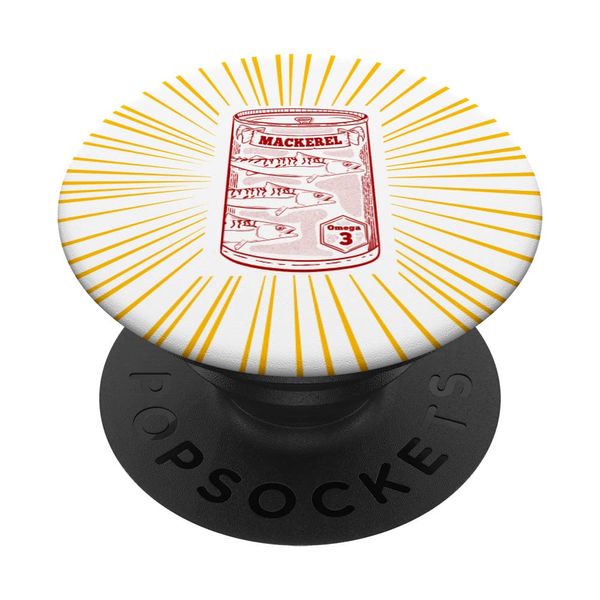 Mackerel Omega 3 PopSockets Swappable PopGrip