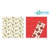 10 Christmas Tissue Paper Sheets Traditional Holly Design Foliage Paper Present Gift Wrapping for Gift Boxes/Bags Recycled Christmas Crafts Decorations