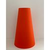 Bright Orange Cotton Extra Tall Cone Lampshade